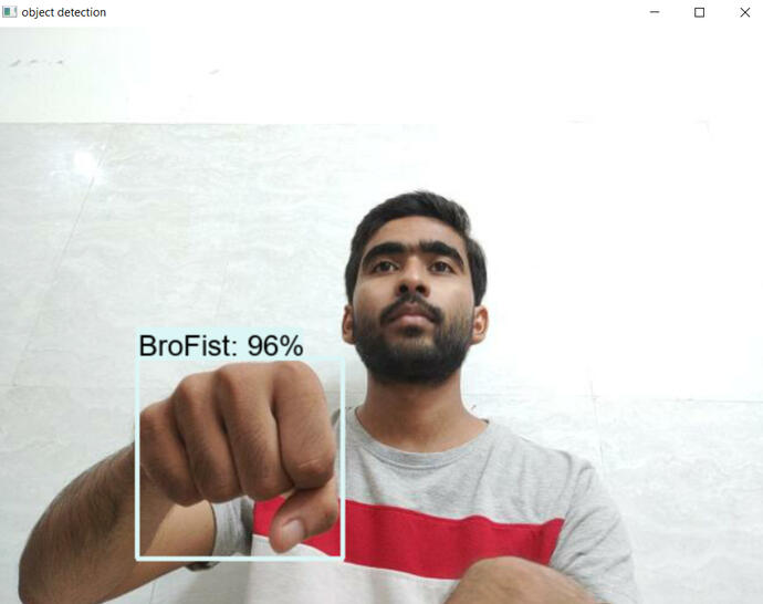 Handwritten Gestures Recogniser Standalone App